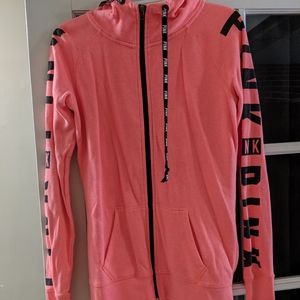 PINK Zip-up sweatshirt